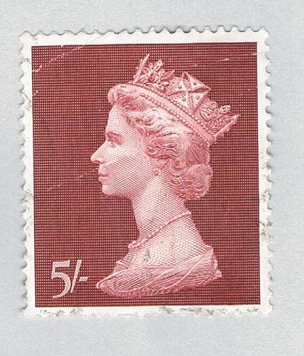 Great Britain MH19 Used Queen Elizabeth II CV 8.00 (BP72320)