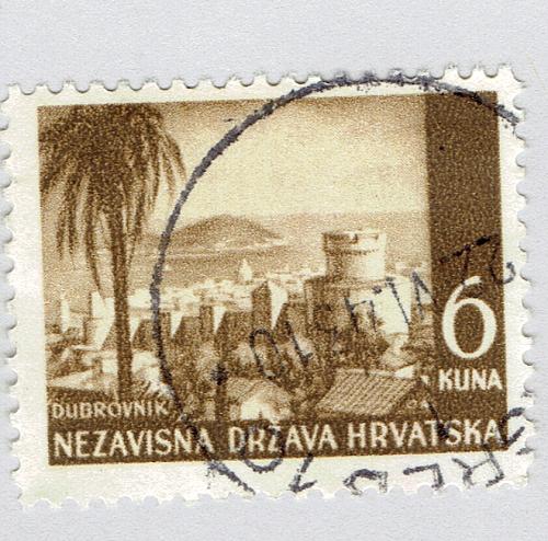 Croatia 40 Oubrovnik 1941 Used (BP92204)