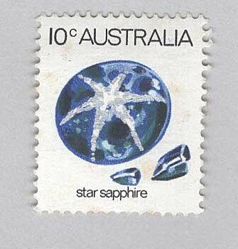 Australia Mineral star sapphire blue Used (BP90016)