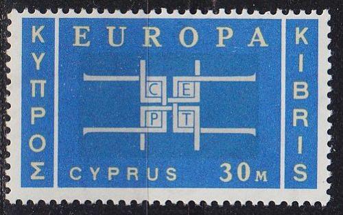 ZYPERN CYPRUS [1963] MiNr 0226 ( **/mnh ) CEPT