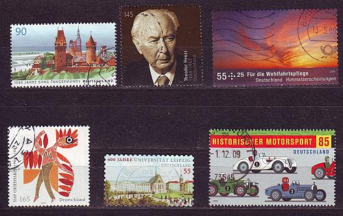 GERMANY BUND [2009] Jahr ex ( O/used ) [01] gut, sauber