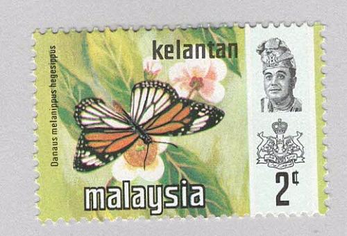 Malaysia Kelantan 99 Butterflies MNH 2 (BP97413)