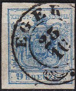 &Ouml;STERREICH AUSTRIA [1850] MiNr 0005 Y a III ( O/used ) [02]
