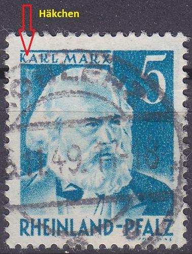 GERMANY Alliiert Franz. Zone [RheinlPfalz] MiNr 0034 y I ( O/used )