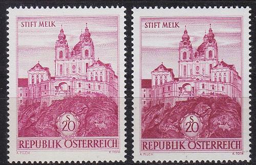 &Ouml;STERREICH AUSTRIA [1963] MiNr 1128 y ( **/mnh ) [01] Bauwerke 2 Farben