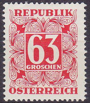 &Ouml;STERREICH AUSTRIA [Porto] MiNr 0243 xa s ( */mh )