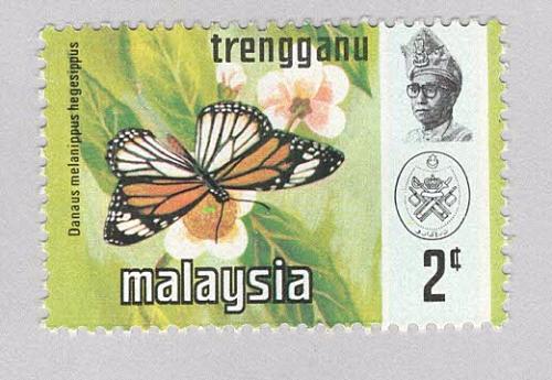 Malaysia Trengganu 97 Butterflies MNH 1 (BP96919)