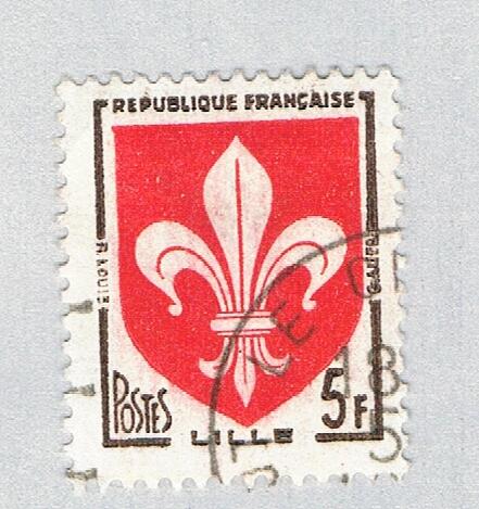 France 902 Used Arms of Lille 1 1958 (BP69013)