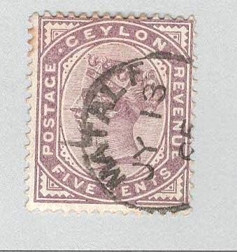 Ceylon 131 Queen Victoria Used (BP94234)
