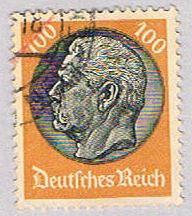 Germany 431 Used Hindenburg 1 1933 CV 1.20 (BP53820)