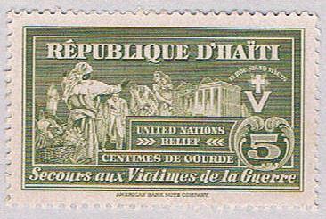 Haiti RA7 MLH War Issues 1945 CV 1.40 (BP5206)