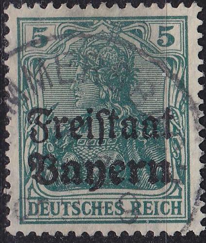 GERMANY Bayern Bavaria [1919] MiNr 0138 ( O/used )