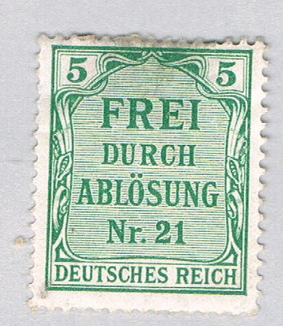 Germany OL3 Unused Prussia 2 1903 (G0617)+