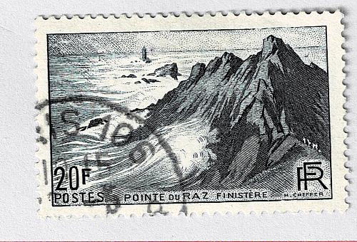 France 571 Pointe Du Raz 1947Used (BP90725)