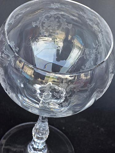 LENOX Navarra magnum wine glass, Crystal Made in USA Mt Pleasant PA