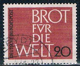 Germany 854 Used Bread forthe world (GI0598P169)+