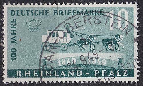 GERMANY Alliiert Franz. Zone [RheinlPfalz] MiNr 0049 ( O/used ) [02]