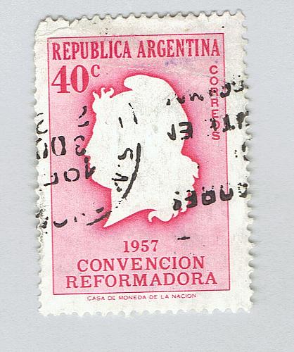 Argentina Womans Progile pink 40cUsed (BP91717)