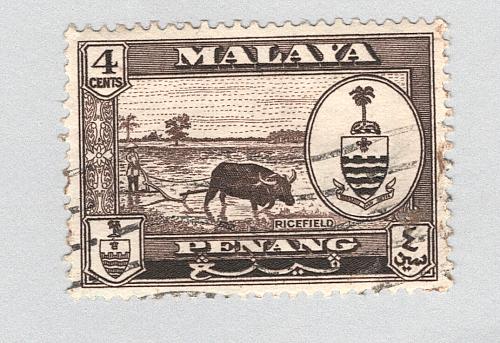 Mayala Penang 58 1960 State Crest Used (BP89526)