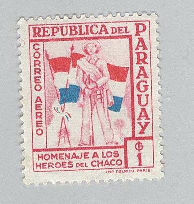 Paraguay C238 Soldier and Flags MNG 1 (BP96815)