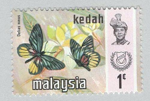 Malaysia Kedah 113 Butterflies MNH 1 (BP98410)