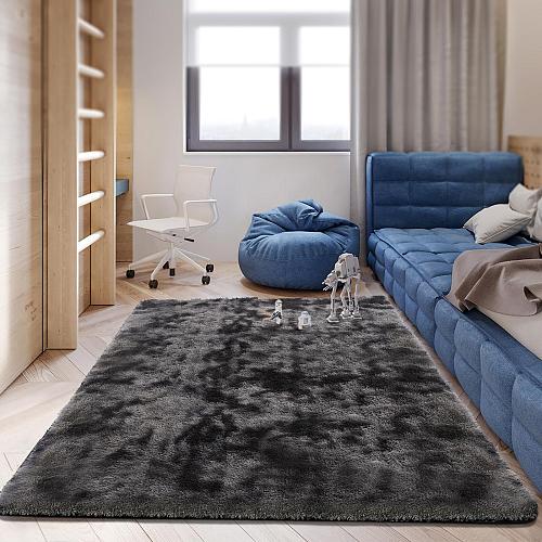 Large 9x12 Rugs for Living Room Luxury Fluffy Shag Fuzzy Plush Soft Modern Ar...