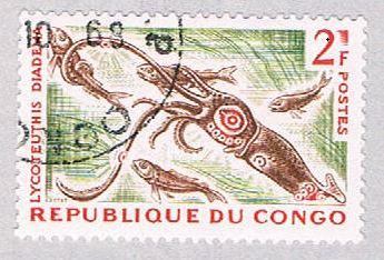 Congo DR 119 Used Squid (BP38525)