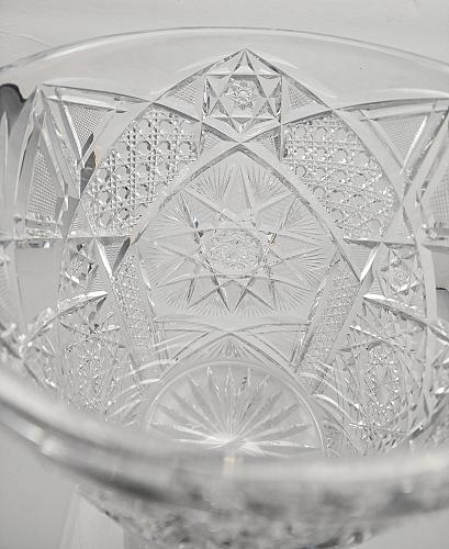 Antique Cut glass Champagne chiller ABp