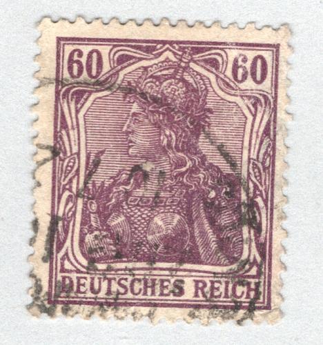 Germany Germania 89 1911 60pf Used (BP89215)