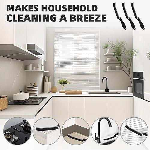 KMOSENIA Cleaning Brush 3 Pcs Hard Bristle Crevice Cleaning Brush Grout Clean...