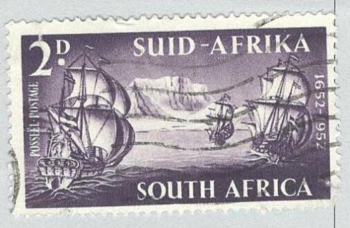 South Africa 117 van Riebeecks Ships Used 3 (BP95328)