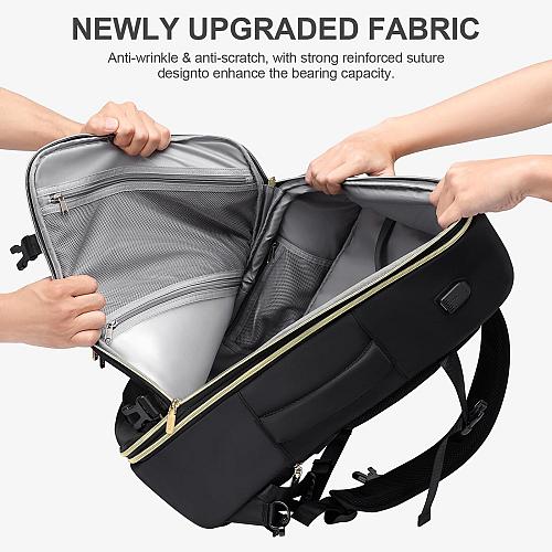 VNINE Travel Backpack for Women Men 40L Large Carry On Backpack Flight Approv...