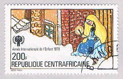Central Africa 396 Used Little match girl 1979 (BP46409)
