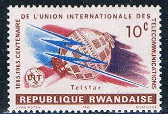 Rwanda 109 Unused Telestar (R0263)+