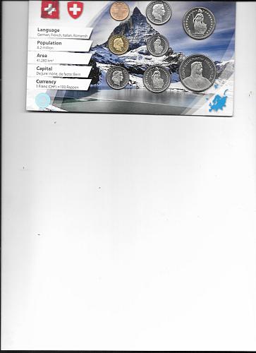 Bradford exchange Switzerland Coin Set