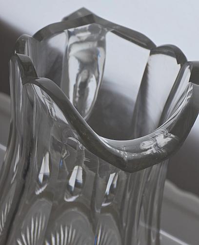 Signed Libbey cut glass pitcher ABP antique.