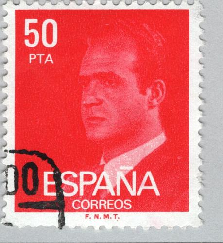 Spain Used Man red 50 (BP86935)