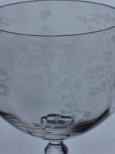 LENOX Navarra magnum wine glass, Crystal Made in USA Mt Pleasant PA