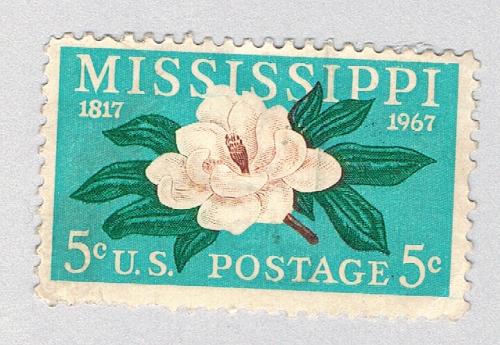 US 1337 Used Mississippi Statehood 1967 (BP85309)