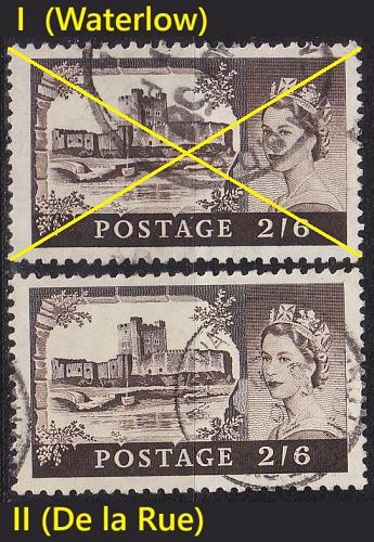 ENGLAND GREAT BRITAIN [1955] MiNr 0278 II ( O/used ) [02]