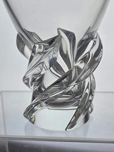 Steuben Whirlpool vase Glass