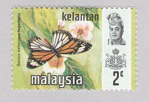 Malaysia Kelantan 99 Butterflies MNH 3 (BP97420)