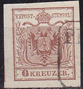 &Ouml;STERREICH AUSTRIA [1850] MiNr 0004 Y III ( O/used ) [02]