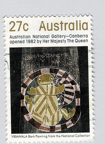 Australia National Gallery 1982 brown 27 Used (BP90116)
