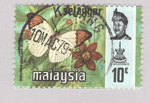 Malaysia Selangor 132 Butterflies Used 3 (BP98323)