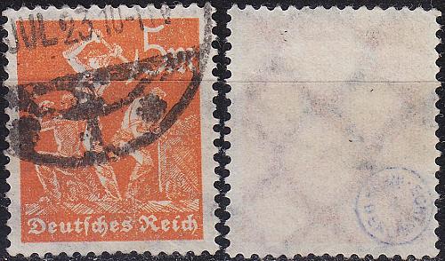 GERMANY REICH [1922] MiNr 0238 ( O/used ) [04] gepr&uuml;ft