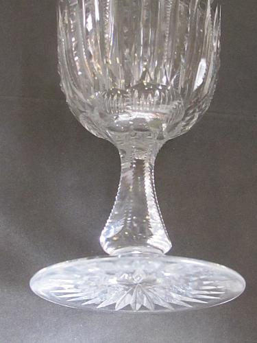 Sinclaire ABP cut glass Goblet