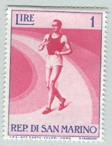 San Marino 345 Walking Racer MNH 3 (BP96213)
