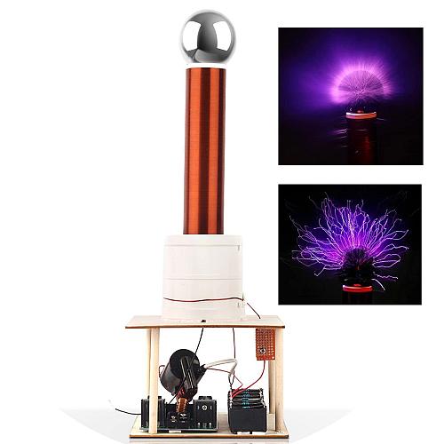 Tesla Coil DIY Kit PEMENOL Touchable Plasma Ball Spark Gap Arc Generator for ...