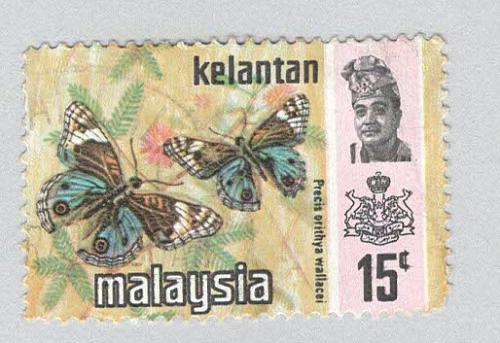 Malaysia Kelantan 103 Butterfly Used 2 (BP96521)